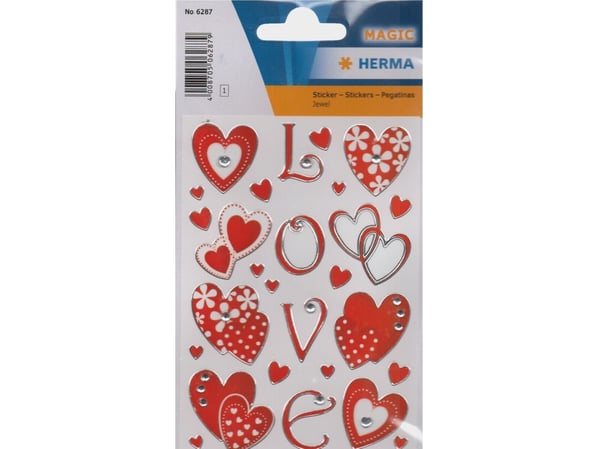 Herma Magic Love 6287 klistremerker