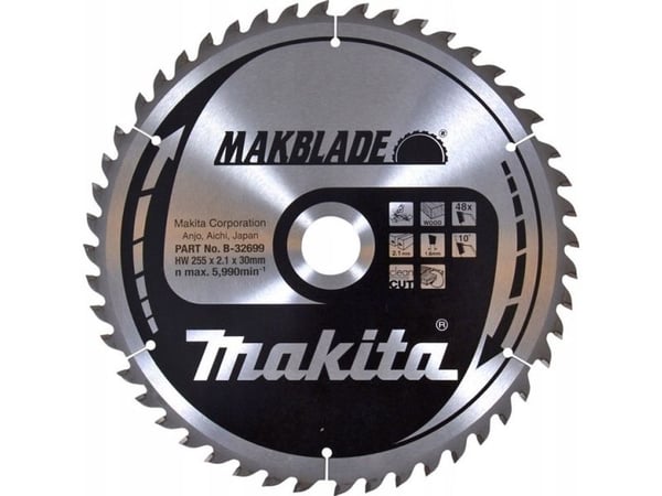 Makita MakBlade, 25,5 cm, 3 cm, 1,6 mm, 2,1 mm, Makita, 1 stykker