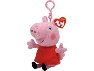 Meteor maskotti Beanie Babies Lic Clip PEPPA PIG Fob (8421461318)