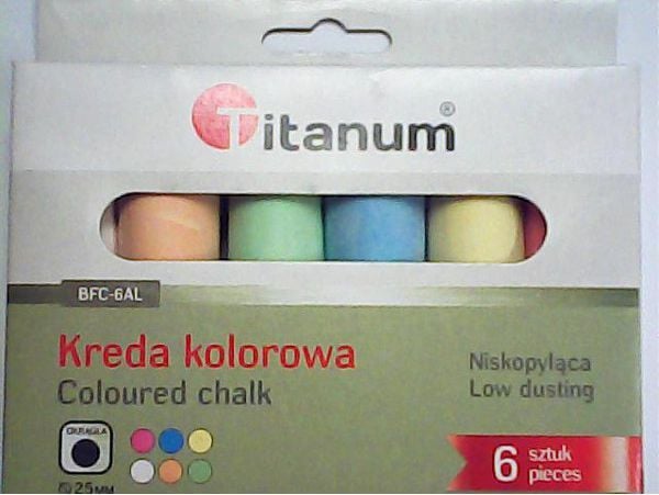 Titanum trottoarkrita 6 färger - 109668