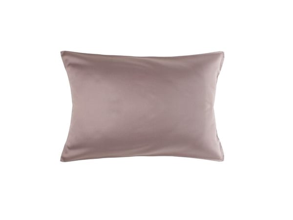 Satiininen tyynynpäällinen 50x70 cm taupea