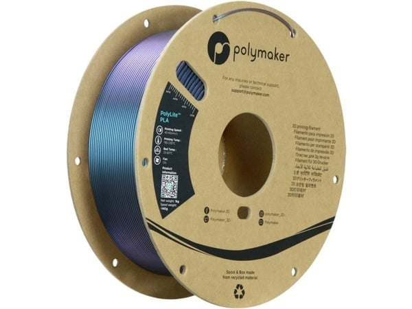 Polimaker Polimaker PolyLite PLA Starlight - 1kg - 1,75mm - Twilight