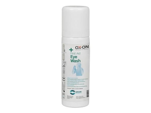 OX-ON Øjespray 50ml, Fjernelse af fremmedlegemer, Nem håndtering, Behagelig brusning for øjet, Kan også anvendes som sårrens
