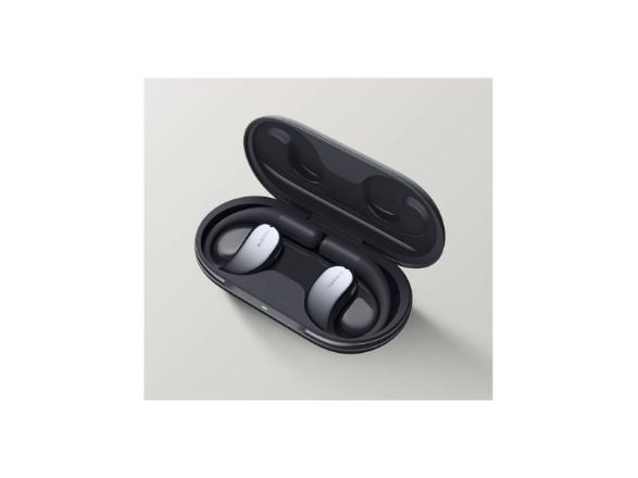Xiaomi Openwear Stereo - True wireless-hodetelefoner med mikrofon - i øret - Bluetooth - aktiv støydemping - kosmisk grå