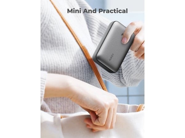 AUKEY PB-Y57, 20000 mAh, litium, harmaa