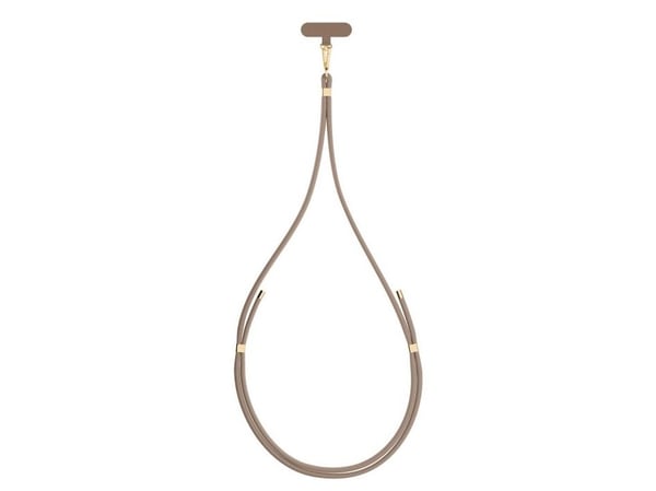 3MK EasyClip, Matkapuhelin, Nailon, Sinkki, Kulta, Taupe, Ripustettava laatikko