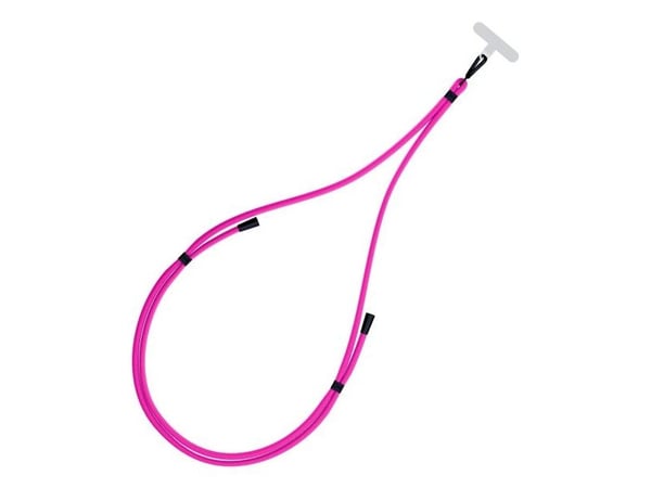 Smycz do phone - 3mk EasyClip - Róż (czarny)