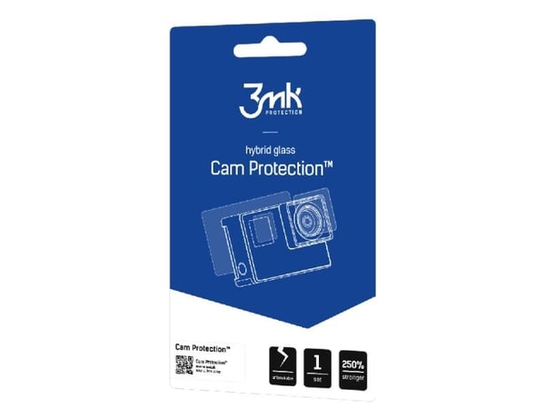 3MK 3mk FlexibleGlass Lite for DJI Osmo Action 5 Pro (2x skjerm + 1x linse)