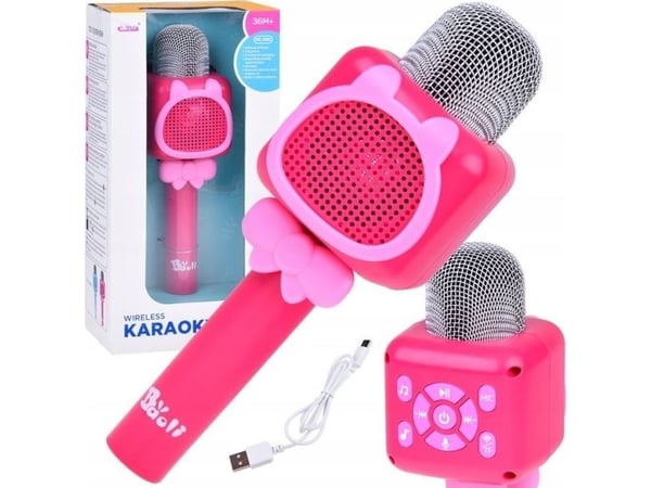 Jokomisiada Langaton karaokemikrofoni lapsille Bluetoothilla