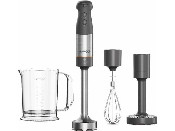 Kenwood Triblade XL+ HBM60.007GY, Upotettava sekoitin, Syke-toiminto, 1000 W, Harmaa