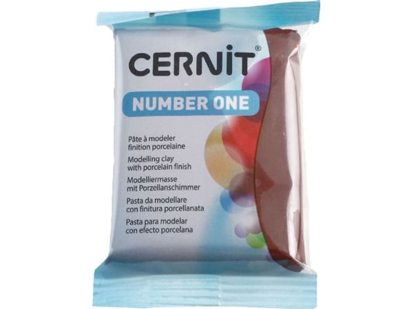 The Clay and Paint Factory Modelina Cernit Brazowa 56 g