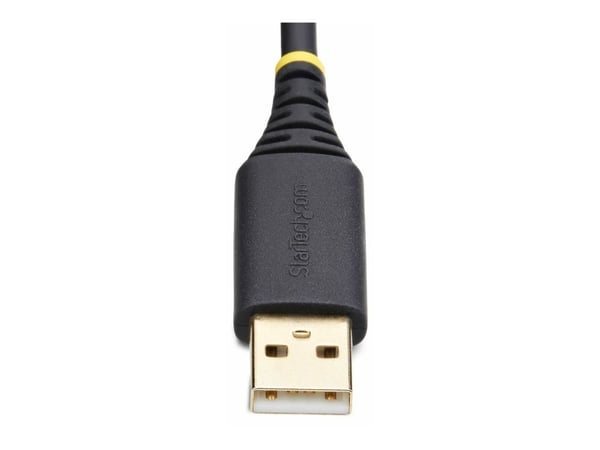 StarTech.com 1P1FFCN-USB-SERIAL, Musta, 0,3 m, USB Type-A, DB-9, urosliitin, naisliitin, naisliitin
