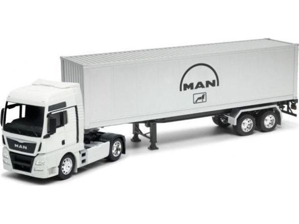 WELLY Lastebil med henger 1:32 MAN TGX 26510