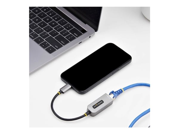 StarTech.com C22G-USB-ETHERNET, langallinen, USB Type-C, Ethernet, 5000 Mbit/s, harmaa