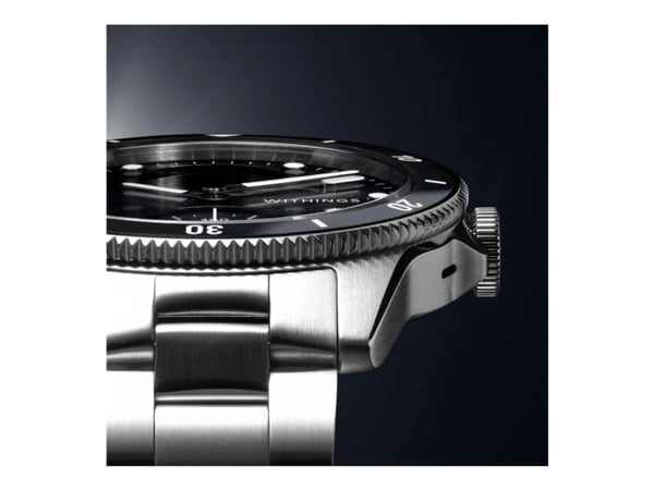 Withings ScanWatch Nova - 42 mm - rustfritt stål - hybridsmartur med Oyster-metallarmbånd - metall - display 0.63" - monokrom - Bluetooth LE - 63 g...