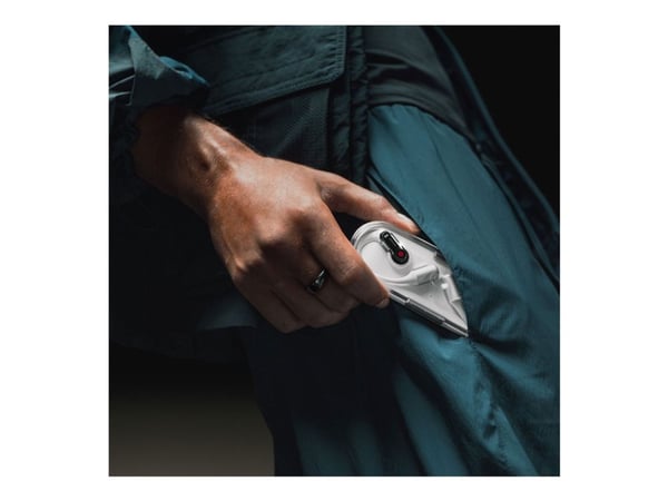 Nothing Ear (open) - True wireless-hodetelefoner med mikrofon - åpent øre - Bluetooth - aktiv støydemping - hvit