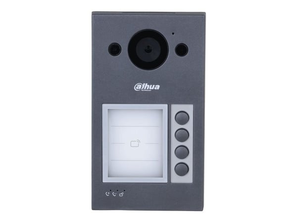 Dahua IP Pro Series - Door station - med kamera - trådlös, kabelansluten - 10/100 Ethernet - grå