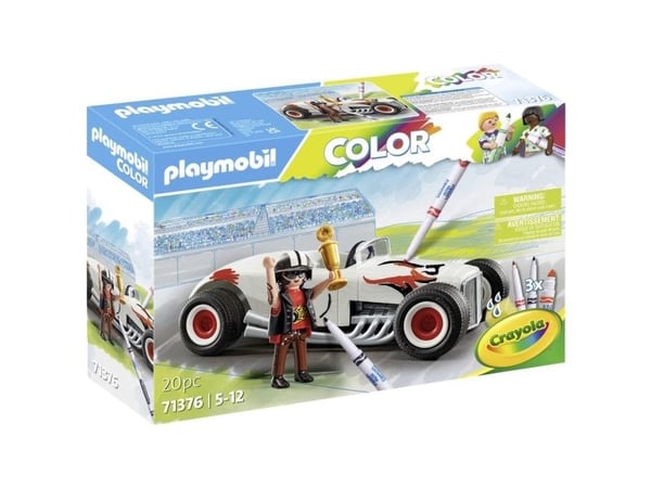 Playmobil 71376, Bil og billøp, 5 år, Flerfarget, Plast