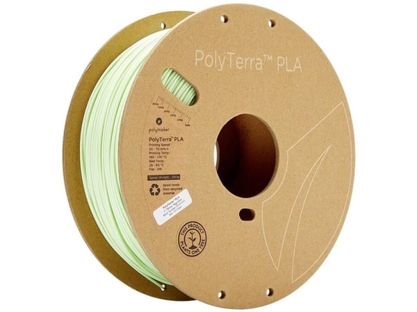 Polymaker PolyTerra PLA - 1kg - 1.75mm - Mint - Minttu