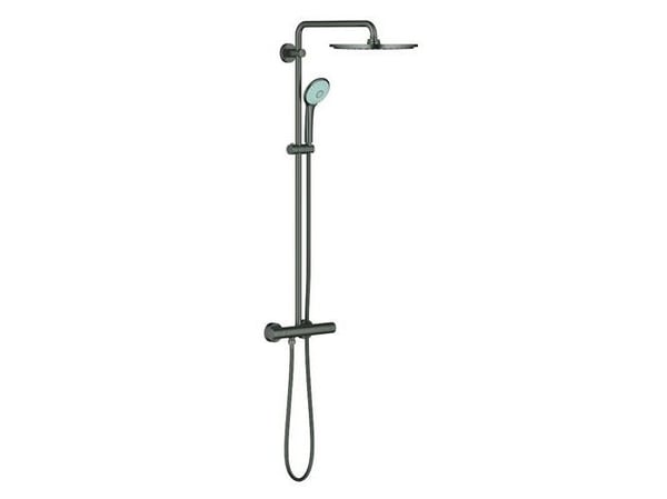 Grohe Euphoria 310 Duschsystem med termostat - Borstad hård grafit