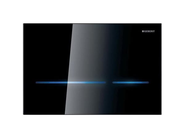 Geberit betj. Sigma80 sort - lasi 230V