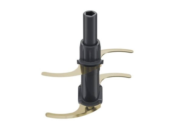 Grundig GMS3670, 1 l, Sort, Rustfritt stål, Glass, Rustfritt stål, Rustfritt stål, 500 W