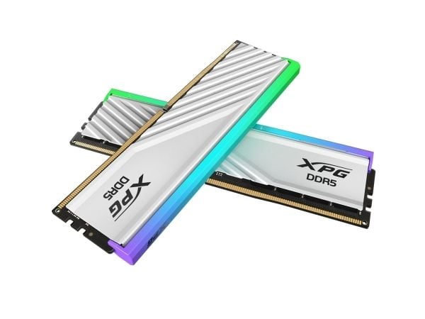 XPG LANCER BLADE RGB DDR5, 8 GB, 1 x 8 GB, DDR5, 5600 MHz, 288-pin DIMM, Hvit