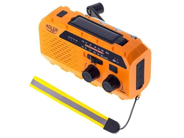 Adler aurinkoradio käsikahvalla