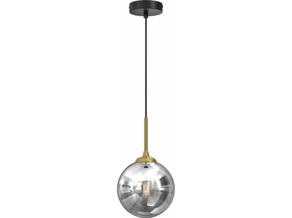 PENDANT LIGHT BURSA E14 BLACK/GOLD