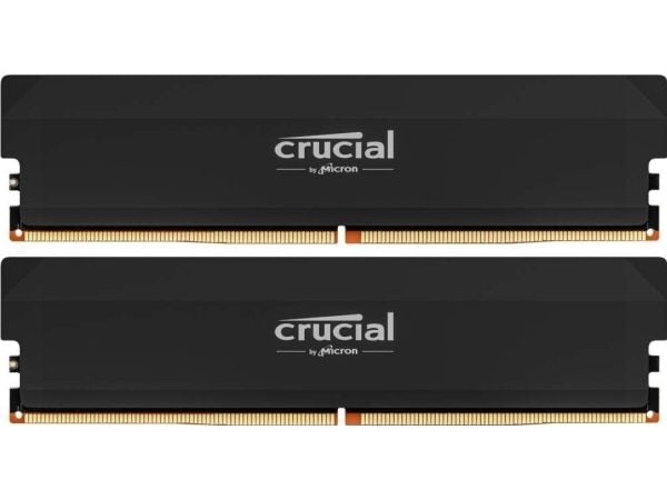 Crucial Pro - Overclocking Edition - DDR5 - sett - 32 GB: 2 x 16 GB - DIMM 288-pin - 6400 MT/s / PC5-51200 - CL38 - 1.35 V - ikke-bufret - ikke-ECC...