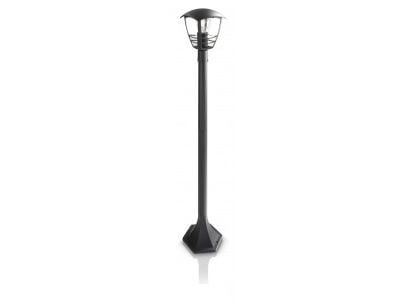 Philips myGarden Creek stolplampa 60 W E27 ljuskälla medföljer inte, Utomhus pelar-/stolpbelysning, Svart, Metall, IP44, Trädgård, Terass, I