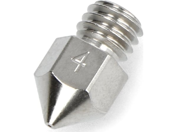 Creality dyse 0,4 mm MK8 - filament 1,75 mm - økt slitestyrke for 3D-skrivere (CR10 / Ender / Tornado / MakerBot)