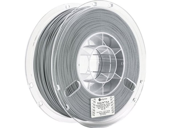 Poly filament Polymaker PolyLite PLA Pro 1,75 mm 1 kg – grå