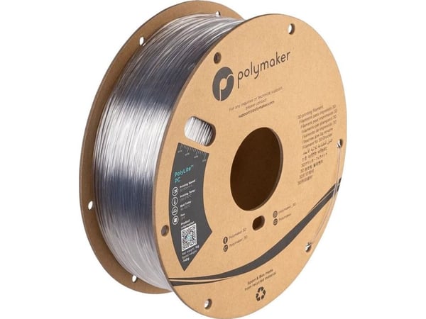 Poly Filament Polymaker PolyLite PC 1,75 mm 1 kg - Transparent