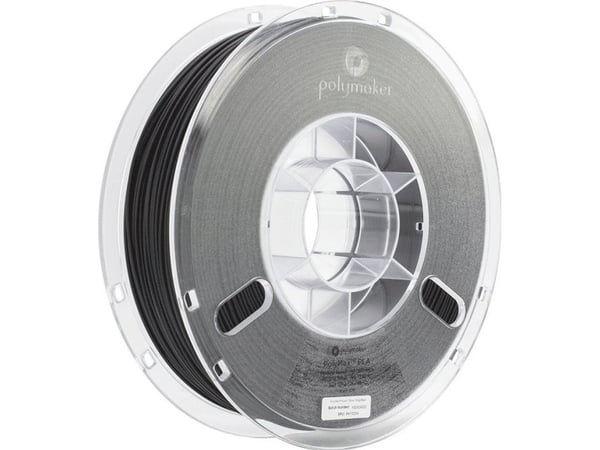 Poly Filament Polymaker PolyMax Tough PLA 1,75 mm 0,75 kg - Svart