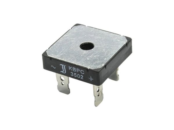 Diotec KBPC3510FP Broensretter KBPC 1000 V 35 A Enkeltfaasit
