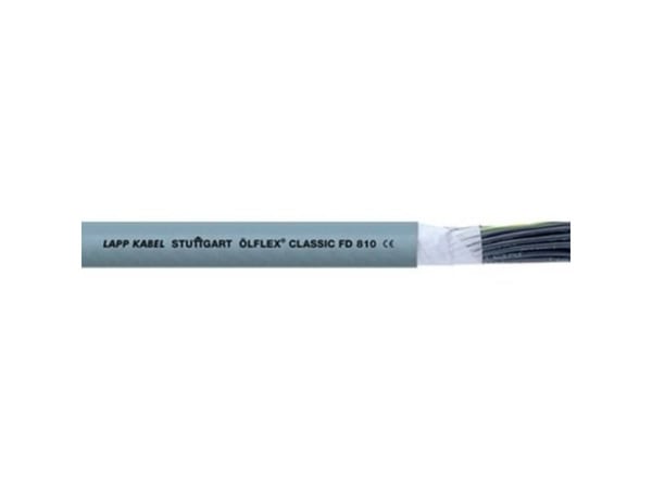 LAPP 26126-100 Släppkabel ÖLFLEX® FD CLASSIC 810 18 G 0,75 mm² Grå 100 m