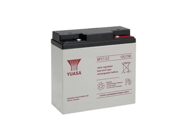 Yuasa NP17-12, Forseglet blysyre (VRLA), Hvit, 17000 mAh, 12 V