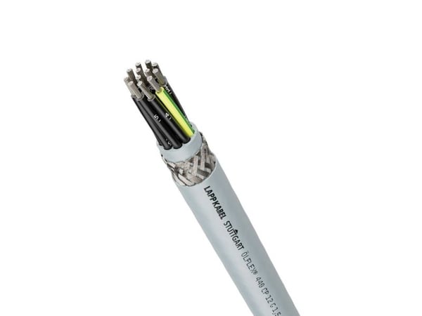 LAPP ÖLFLEX® 440 CP Styreledning 2 x 0,75 mm² Sølvgrå 12911-100 100 m
