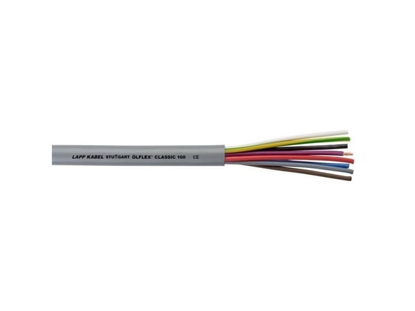 LAPP ÖLFLEX® CLASSIC 100 styrledning 10 G 1 mm² grå 10049-100 100 m