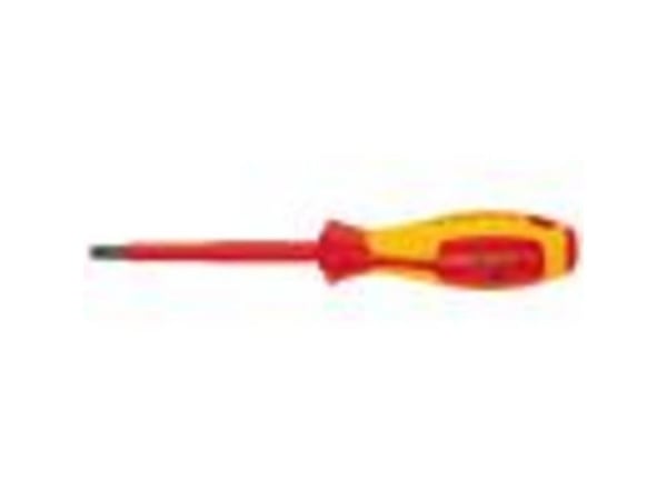 Knipex VDE kuusiokoloruuvinväännin Koko T 15 Terän pituus: 80 mm DIN EN 60900