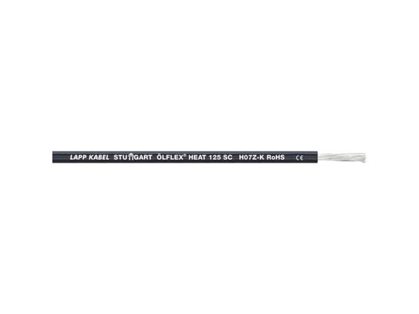 LAPP 1232105 kabel ÖLFLEX® HEAT 125 SC 1 x 0,50 mm² vit 100 m