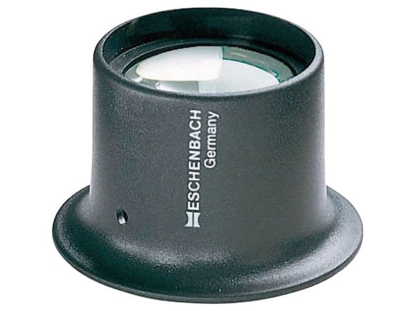 Eschenbach 11245 urmakerlupe forstørrelsesfaktor 5 x, linsestørrelse (Ø) 25 mm antrasitt
