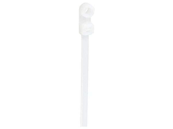TRU COMPONENTS TC-12814164 Kaapelinside 370 mm 4,8 mm Luonnollinen Ruuvikantainen, kemikaalinkestävä 100 kpl