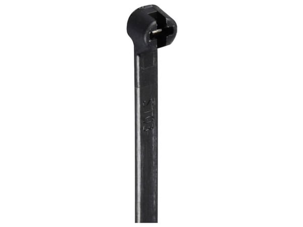 TRU COMPONENTS TC-12814140 Kaapelinside 140 mm 3,6 mm Musta UV-stabiloitu 100 kpl