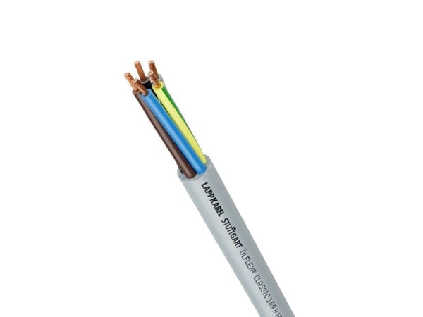 Lapp ÖLFLEX CLASSIC 100 H, 50 m, 4 mm ², Svart, 192 kg/km, 372 kg/km, 4000 V