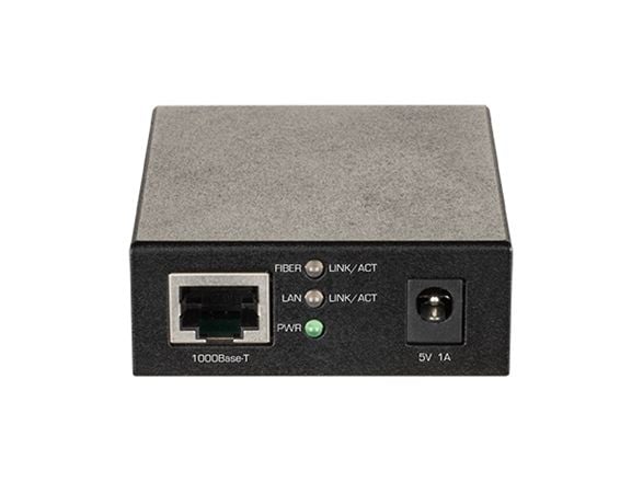 D-Link DMC G01LC - Fibermediekonverterare - 1GbE - 10Base-T, 1000Base-LX, 1000Base-SX, 1000Base-ZX, 100Base-FX, 100Base-TX, 1000Base-T - RJ-45 / SF...