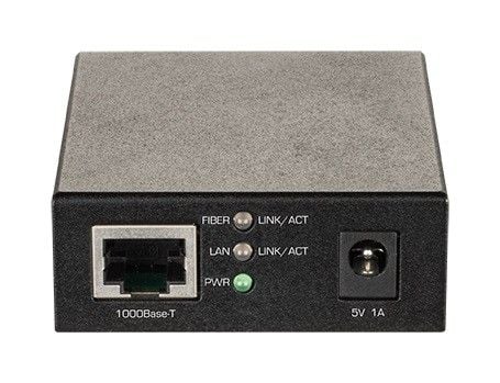 D-Link DMC G01LC - Fibermediekonverterare - 1GbE - 10Base-T, 1000Base-LX, 1000Base-SX, 1000Base-ZX, 100Base-FX, 100Base-TX, 1000Base-T - RJ-45 / SF...