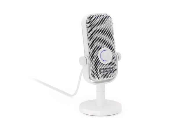 Endorfy Solum Voice S Onyx hvit mikrofon