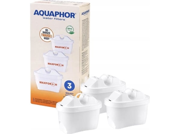 Filterinnsats Aquaphor Maxfor+ H, 3 stk.